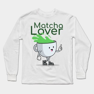 Matcha Lover Long Sleeve T-Shirt